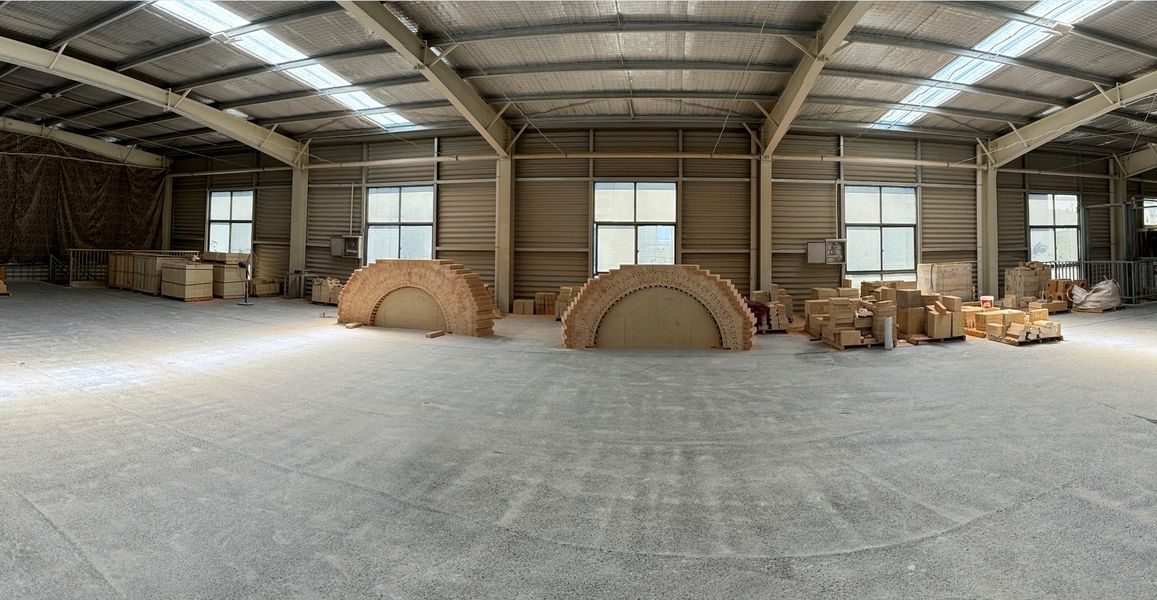 Henan Hongtai Kiln Refractory Co.,Ltd. productielijn van de fabrikant