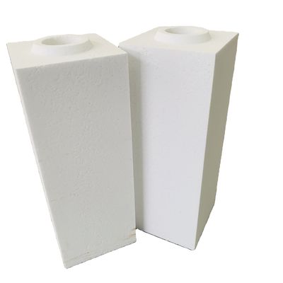 Hoogtemperatuuroven AZS Blocks Zirconia Corundum vuurvaste baksteen in aangepaste grootte
