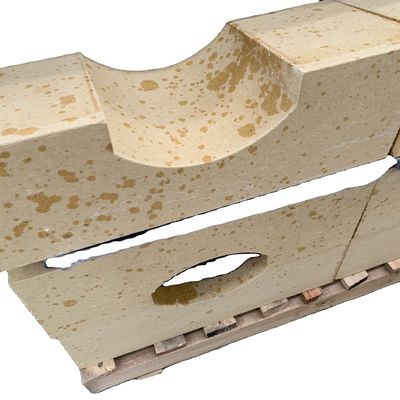 1580° vuurvastheid 1770° Hoogtevuur Ceramische zuurbestendige glazen oven Silica baksteen