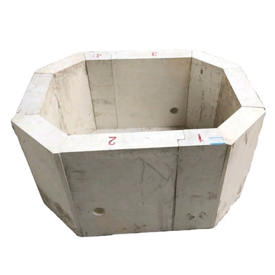 Zirkonium-corundumproduct voor de glasindustrie voor gesmolten gietwerk 0% MgO en 0% CrO-gehalte