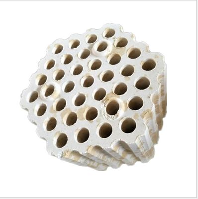 Voorbeeld Voorzien Silica Checker Bricks voor Hot Blast Stove 19 Holes 37 Holes Verschillende soorten