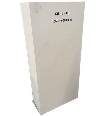 Fe2O3-gehalte ≤ 0,1% vuurvaste gesmolten gietsteen S5 EPIC AZS