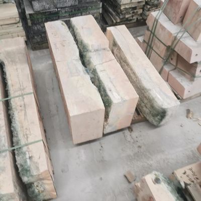 Float Glass Table Furnace AZS Gesmolten Gegote vuurvaste baksteen met 0,1-0,3% CrO-gehalte