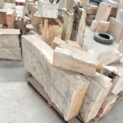 3.7 g/cm3 Bulk Density Refractory Azs Brick voor glasovenblok