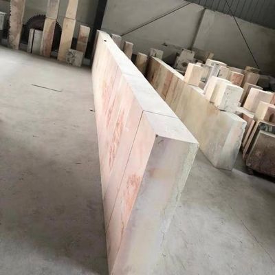 Tweedehands AZS vuurvaste baksteen met een hoge vuurvastheid voor toepassing in glasovens