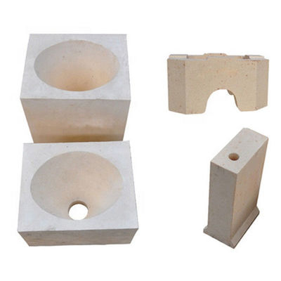 16% SiO2-gehalte AZS Hoge aluminium Zircon Sand Refractory Brick voor Float Glass Oven