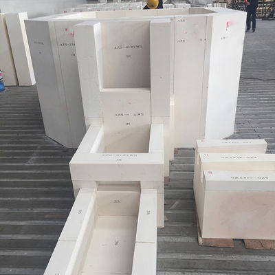00,002% CrO-gehalte Zhengzhou Tin Bath Bottom Brick voor de productie van Float Glass Oven