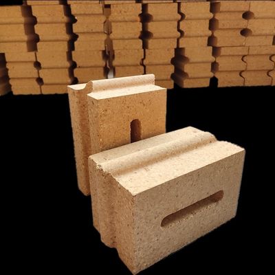 48% Al2O3-gehalte Vuurkleibakstenen voor vuurvaste materialen in verwarmingsovens en ovens