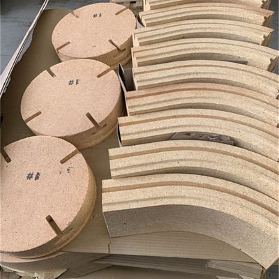SiO2-gehalte in % tussenliggende standaard Arch Fire Clay Brick Duurzaam vuurvaste materiaal