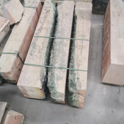 Direct leveren Zirconia mullite vuurvaste baksteen Azs materiaal blok voor bulk vuur baksteen