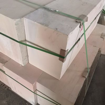 ISO9001 gecertificeerde gesmolten AZS Zircon Mullite bakstenen voor glazen smeltoven