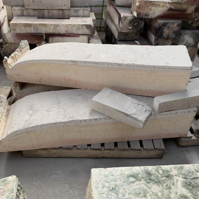 10,2-1,4% SiC-gehalte Gesmolten giet Azs Blocks Serie bakstenen voor glazen oven