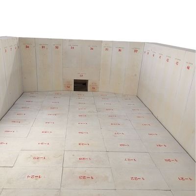 Glasovenblokken met hoogtemperatuur Azs-materiaal en gerecycled zircon