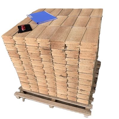 Brandvaste las Splitste baksteen met SiO2-gehalte %