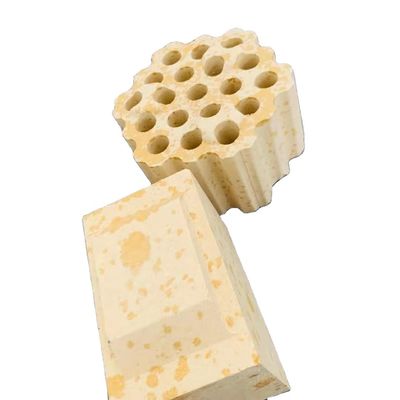 Hoge dichtheid vuurvaste silica checker baksteen met speciale vormen en 91% SiO2-gehalte