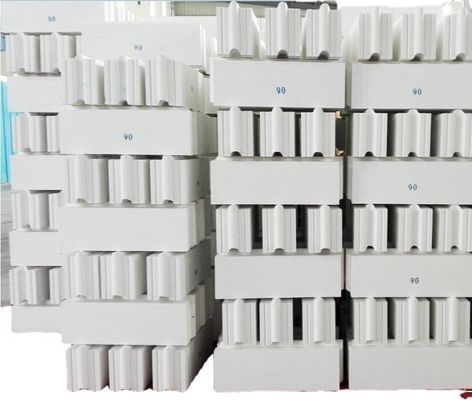 94% SiO2-gehalte Hoge thermische schokbestendigheid Witgeel Silica bakstenen voor cokesoven