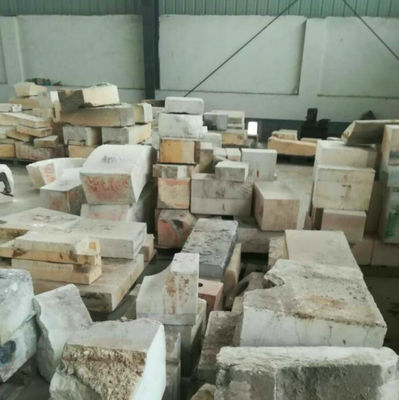 3.7 g/cm3 Bulk Density Fused Cast Zirconia Block voor vuurvaste materialen in AZS-schroofoven