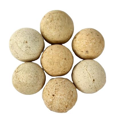 Lichtgeel 3Mm 6Mm 10Mm keramische ballen slijpmedium 92%-95% Al2o3 High Alumina Ball