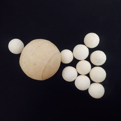 Hoge aluminium keramische ballen Bubble Fire Brick Tabular Ball met ISO9001 certificering