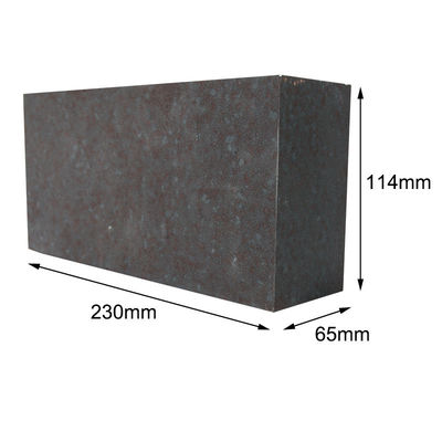 3.0g/cm3 Bulk Density Rebonded Cr2o3 20% Magnesia Chrome Brick voor koperoven