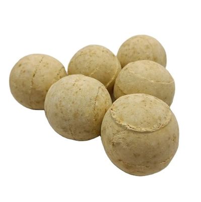10,0% CaO en 1,2% MgO Hoog aluminium keramische ballen voor hittebestendig vuursteen