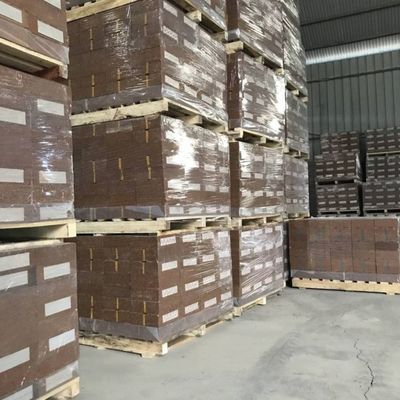 Op maat gemaakte MgO-inhoud gesinterd hoog erosiebestendige magnesium ijzer spinel bakstenen voor cement roterende oven