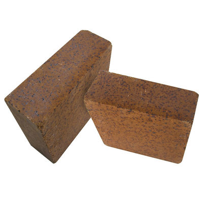 Op maat gemaakte SiC-inhoud 88% Magnesia ijzeren spinel baksteen voor cement roterende oven