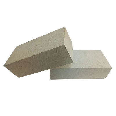 Geel/wit Hoge vuurvastheid van aluminiumbakstenen ≥ 1730-1790 oC voor klei-shuttlebakstenen
