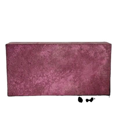 Chroom vuurvaste bakstenen Pink Corundum F36 met CrO-inhoud 12% en maat