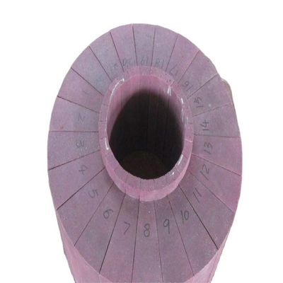 Glasoven Zircon Mullite bakstenen met Chrome Corundum Checker en hoog MgO-gehalte