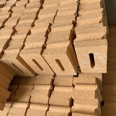 Duurzaam hoogsterk vuurvaste hoge aluminium baksteen met 48% Al2O3-gehalte
