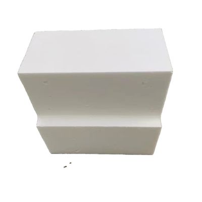 Fe2O3 0,15 Glasoven Gesmolten gegoten aluminiumblok Brandvaste witte korundstenen