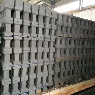 Tonneloven Tile Beta Sio2 gebonden Sic Silicon Carbide Plate met 12% Al2O3-gehalte
