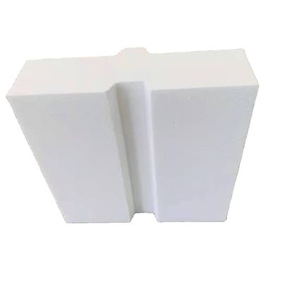 98% Al2O3-gehalte Oem/Odm Sproeiersblok Corundum Vuursteen Azs Glas Ovenstenen voor ovens