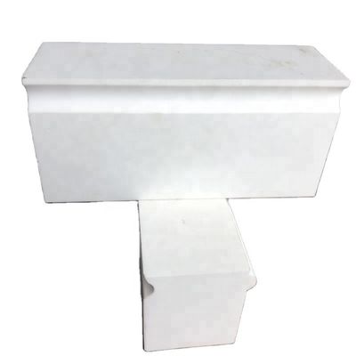 Internationale standaard Oem/Odm White Corundum Azs Brick voor industriële ovens