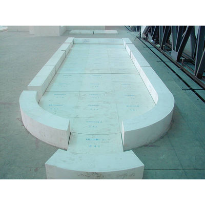 Refractaire hoge temperatuur AZS Ramming massa met bulk dichtheid 3,8-4,1 g/cm3 lager
