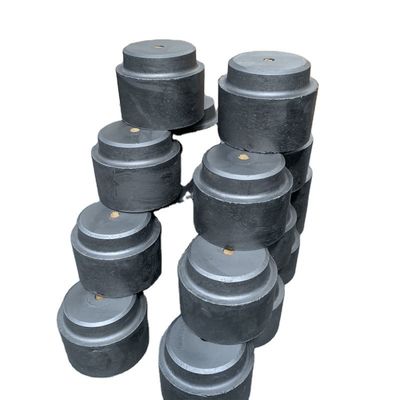 Brandvast materiaal Tundish Well Block Nozzle met Zirconia Inserts ISO9001 gecertificeerd