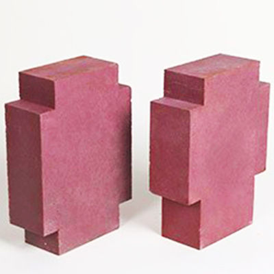 ≥ 3,2 g/cm3 Bulk Density Refractory Chrome-corundum Vuursteen met direct en ≥ 10% Cr2O3