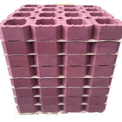 Snijden van hoge druksterkte chroomcorundum baksteen voor glazen oven slide runner