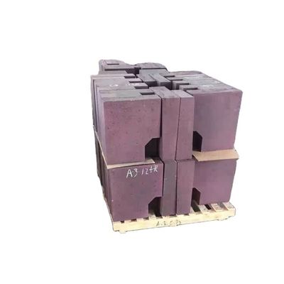 Koudvermorzingssterkte 120 MPa Magnesiumchroomcorundum vuurvaste baksteen voor AOD-oven
