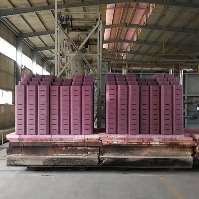 80% Al2O3-gehalte Chroomkorundovenbaksteen voor zware industriële ovens