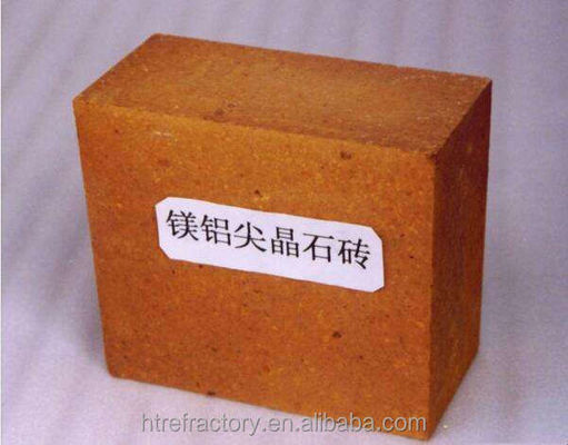 2.85 Bulk Density Refractory Magnesium Aluminate Spinel Brick voor kalkovens