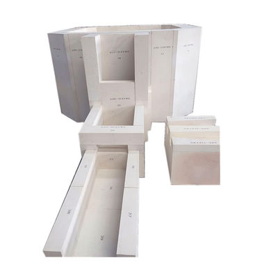 Gesmolten AZS vuurvaste materialen Materialen voor glassmeltoven Zirconium corundum bakstenen