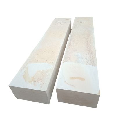 Gesmolten elektrocastblokken voor de glasindustrie Al2O3 Inhoud % residuen Hoge duurzaamheid