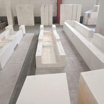 AZS gesmolten gietblokken voor toepassingen in de glasindustrie