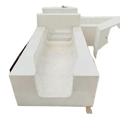 Glasoven MgO-gehalte in % gesmolten Zirconia Corundum materiaal Bubbling Brick Bubble Block