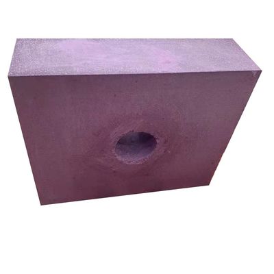Aanpasbare chroomcorundum baksteen gemaakt van duurzaam aluminiumblok voor slijtvastheid