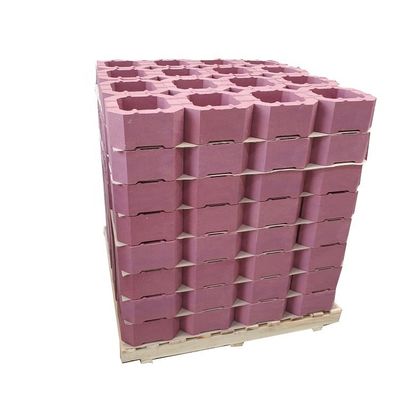 Hoogtemperatuuroven Chroomcorundumsteen met 5-15% CrO-gehalte en aluminiumcement
