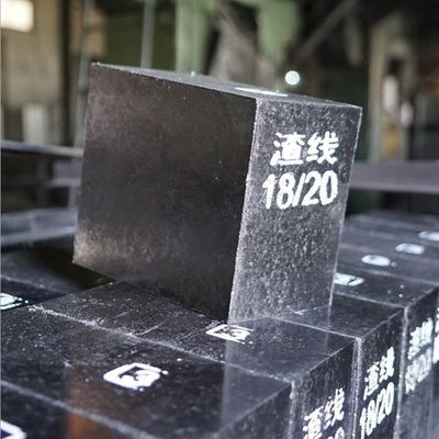 Versterkte aluminium steen met hoge sterkte, koolstofmagnesium, vuurvaste baksteen voor ovenbekleding