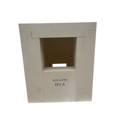 Bulk Density ≥3.95g/cm Gesmolten gegoten zircon mullite vuurvaste bakstenen voor glasoven bekleding